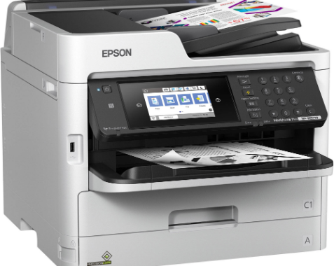 Multifunction office printer leased and serviced by Wrentix Technologies